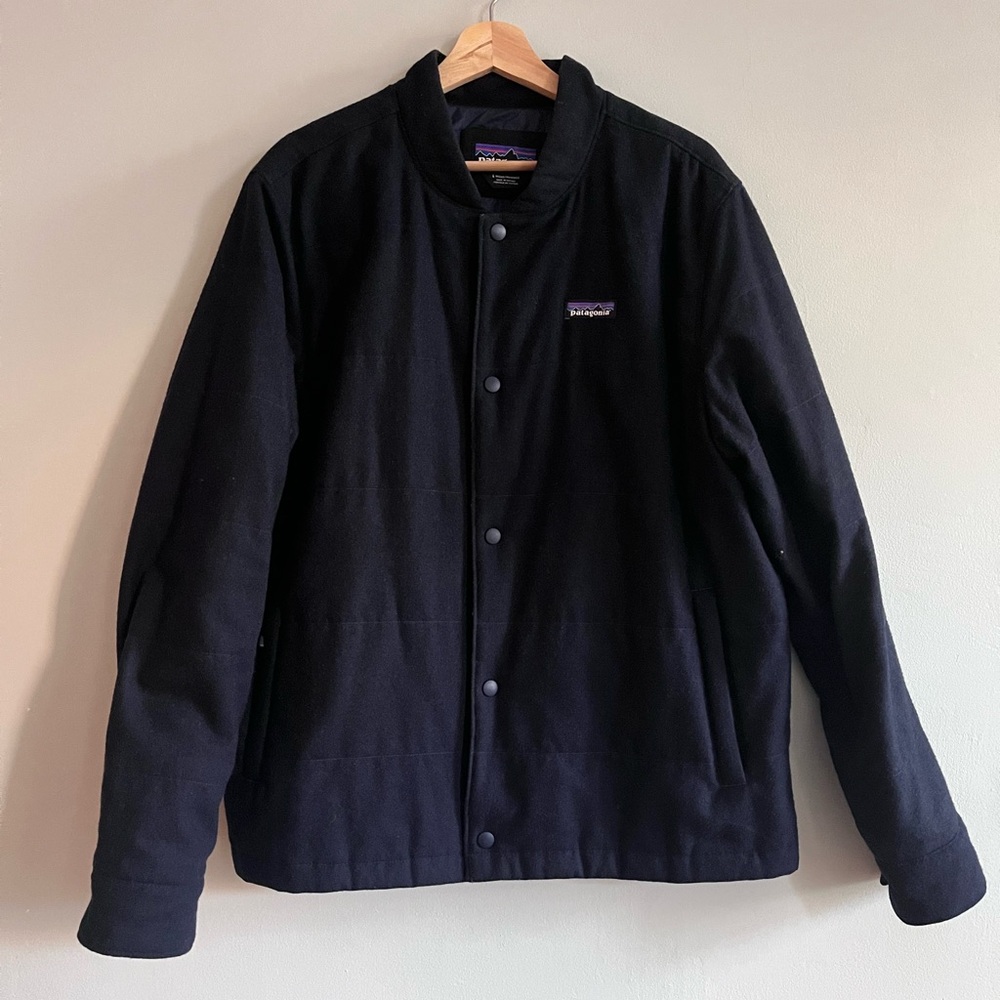 Patagonia wool bomber jacket